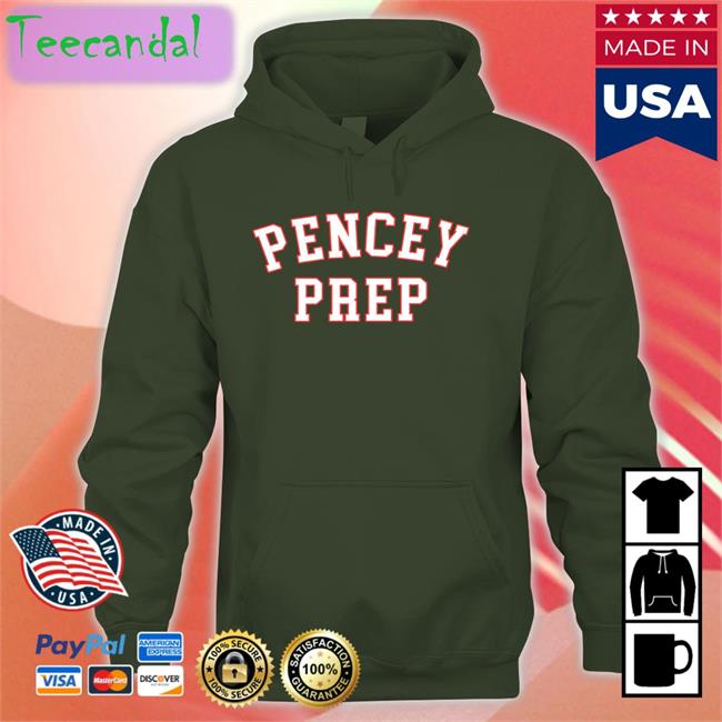 MikeyWay Pencey Prep Hoodied Sweatshirt Black