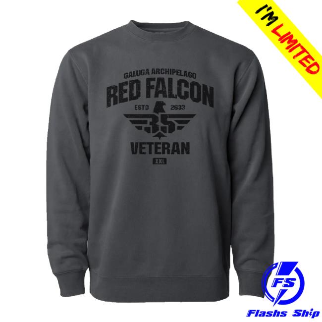 Original Official Konami Shop Merch Store Red Falcon Vintage Shirt Officialkonamishop