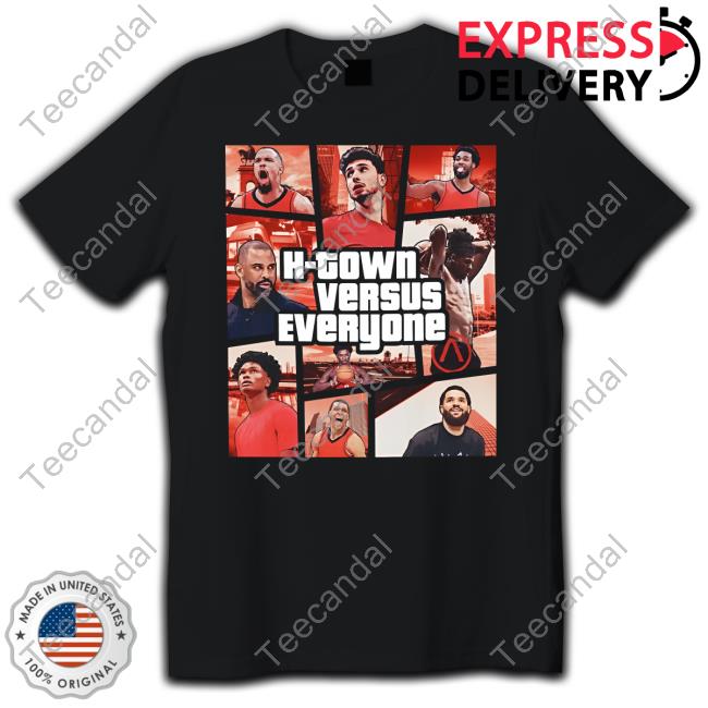 Official Apollohou Gta H-Town Vs Everyone Sweatshirt