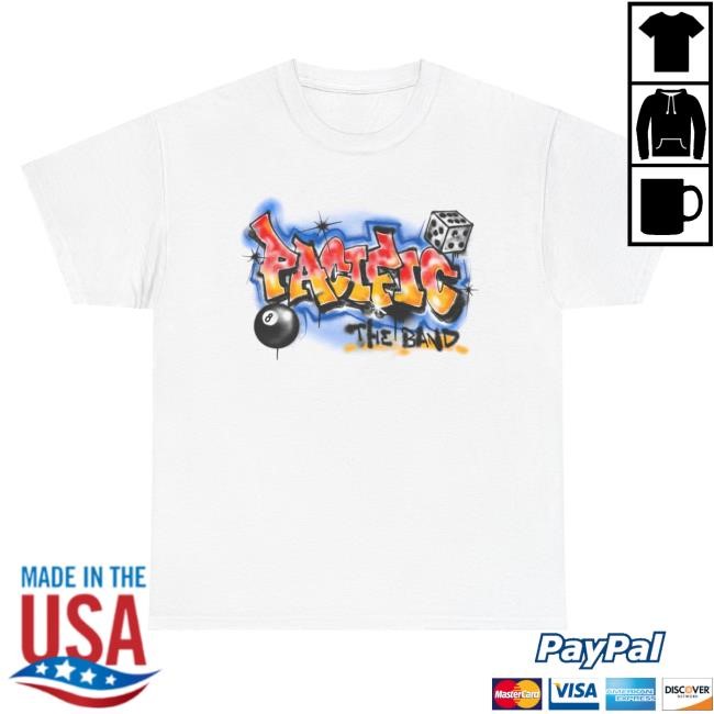 Trending Thebandpacific Merch Store Pacific Graffiti Sweatshirt