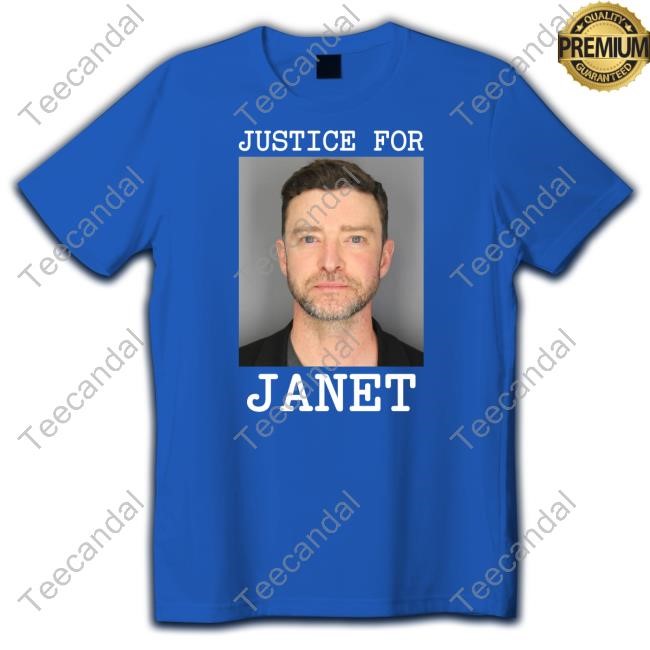 Dunksothersista Justin Timberlake Justice For Janet New Shirt