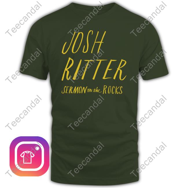 Official Josh Ritter Sermon On The Rocks Tank Top