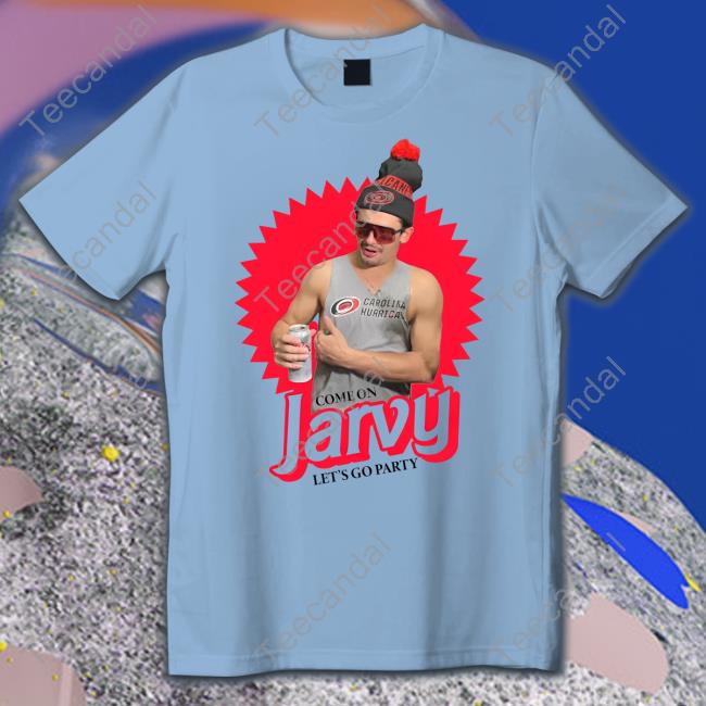 Seth Jarvis Come on Jarvy Let's Go Party Long Sleeve Tee Shirt
