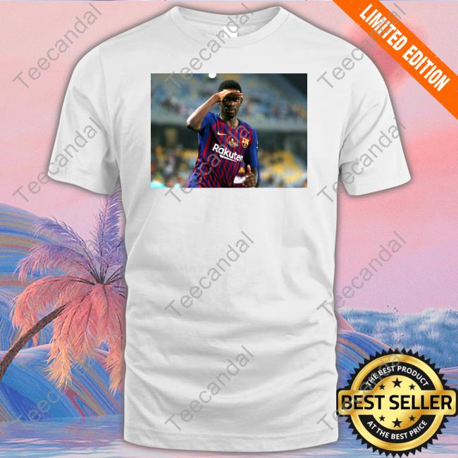 Barca Universal Koundé Wearing Dembélé Shirt Tank Top