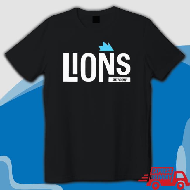 Official Detroit Lions Fan T-Shirt