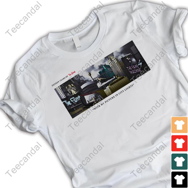 Warholkiller Fifteen Years Of The Fame With My Pigture In City Lights Shirts