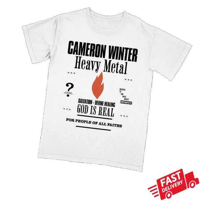 Hello Merch Store Shop Cameron Winter Heavy Metal Hoodie