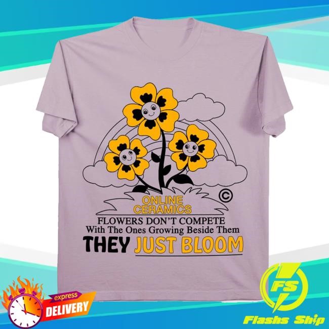 Online Ceramics Merch Shop Store Official Online Ceramics Just Bloom Classic Shirt