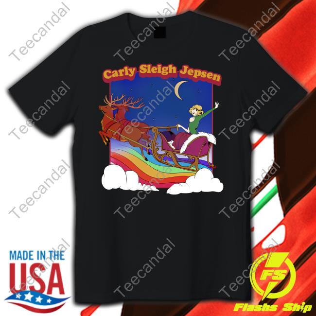 Carly Rae Jepsen Merch Carly Sleigh Jepsen Christmas Youth Hoodie