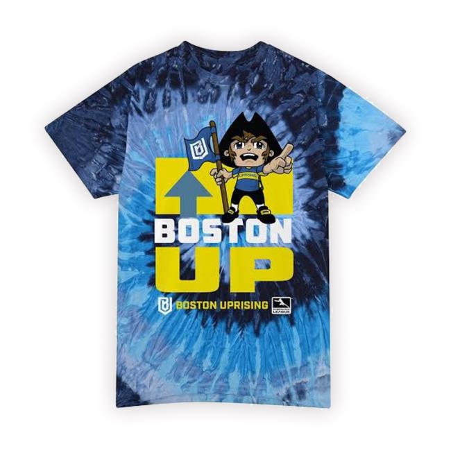 Boston Up Tie Dye T-Shirt