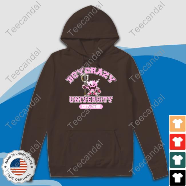 Boycrazy Merch Bc University Tee Shirt