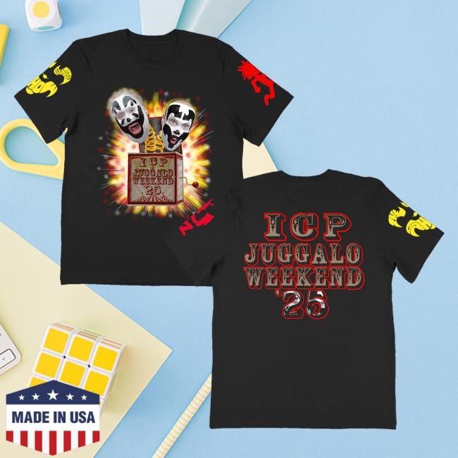 Insane Clown Posse Merch Jack In The Box Shirt