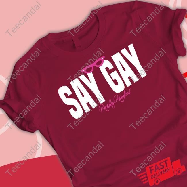Randy Rainbow Say Gay Randy Rainbow T-Shirt