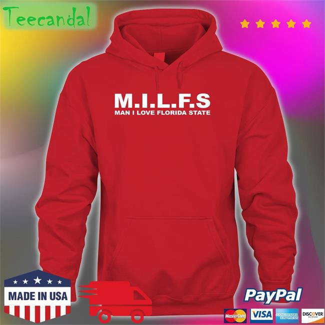 Nolefan2u Milfs Man I Love Florida State Tee Nolefan2u Milfs Man I Love Florida State Tees