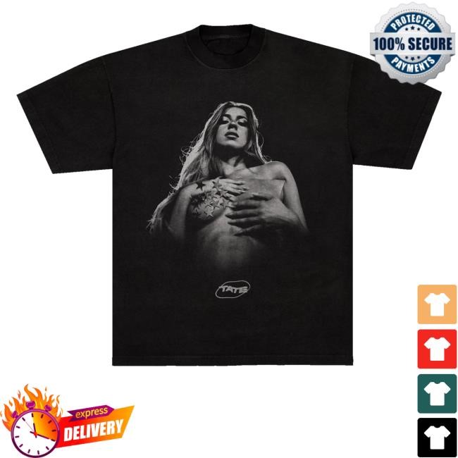 Tate Mcrae Merch Shop Store Pose Black Tour Sweatshirt