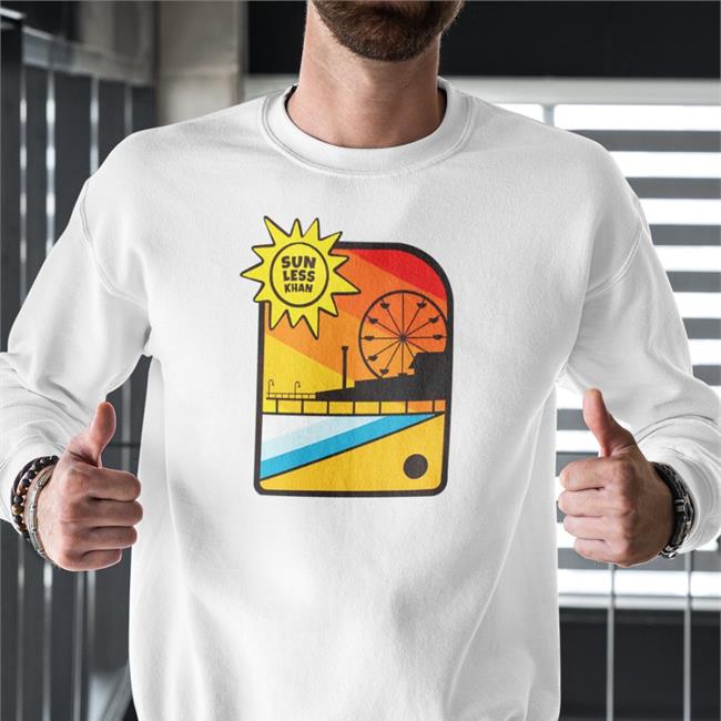 Sunless Khan Cream Tee Hoodie