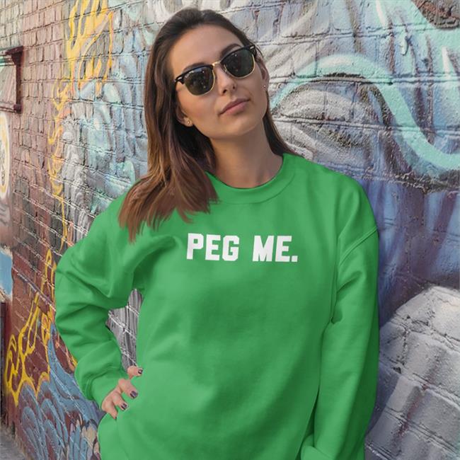 Joelle Tungus Wearing Peg Me Tee