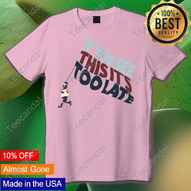 Official Metro Bloopin If You See This It's Too Late Hoodie