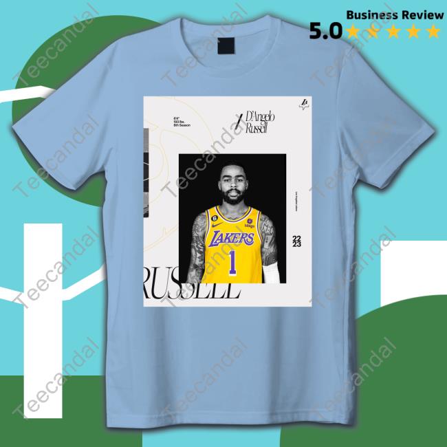 D'angelo Russell Los Angeles Lakers 22 23 T-Shirt