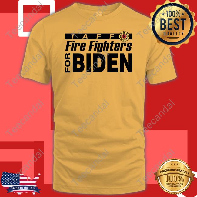 Official Fire Fighters For Biden Hoodie