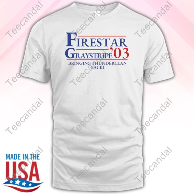 Official Firestar Graystripe '03 Bringing Thunderclan Back Crewneck Sweatshirt