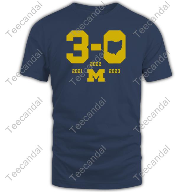 Michigan Football 3-0 In The Game Shirt Breakingt Store