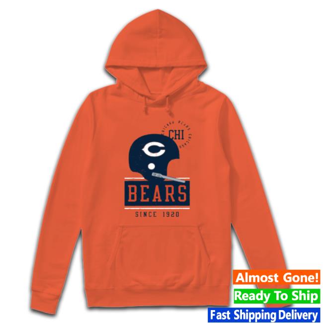 Chicago Bears Club Rewind Playback Helmet Women's Shirt