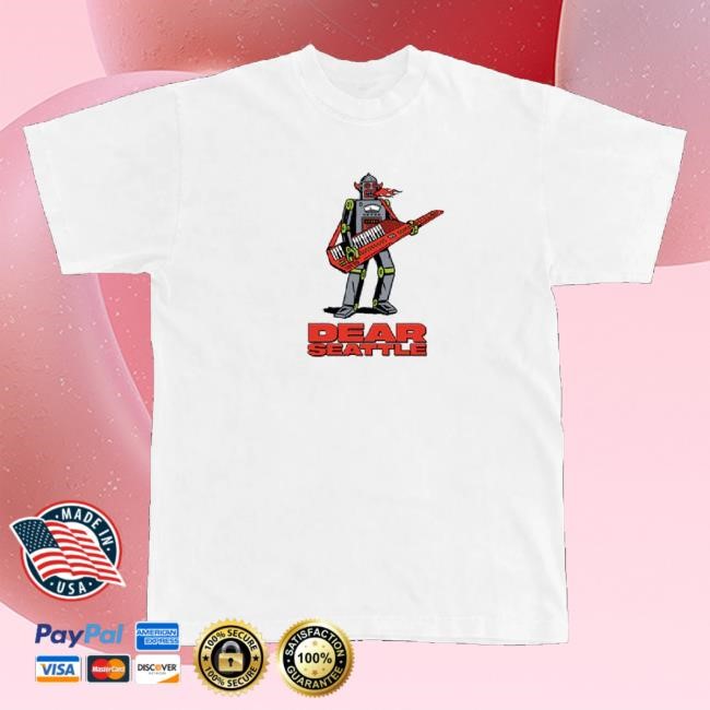 Official Merch Jungle Merch Dear Seattle Rockin' Robot T-Shirt