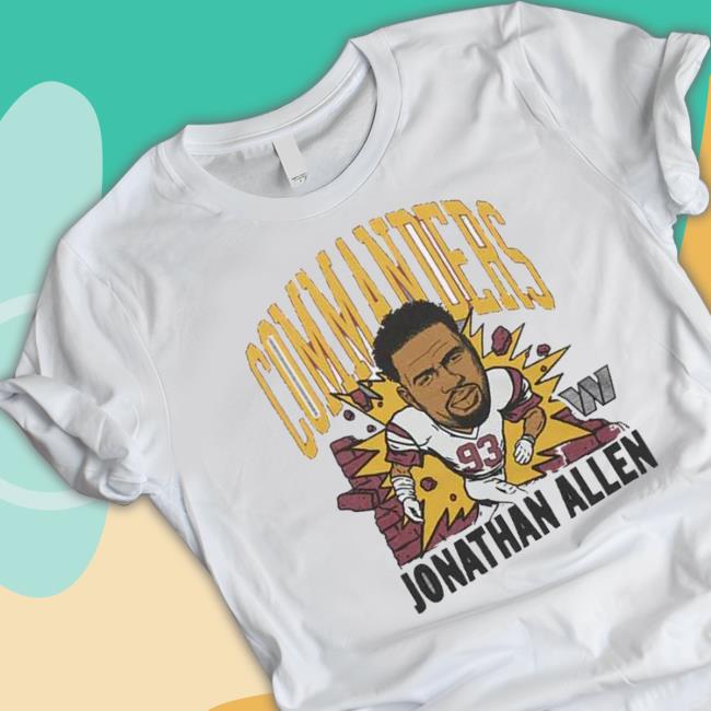 Washington Commanders Jonathan Allen Caricature Sweatshirts