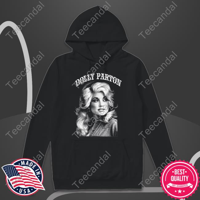 Rockabilia Dolly Parton Portrait Arc Logo T-Shirt