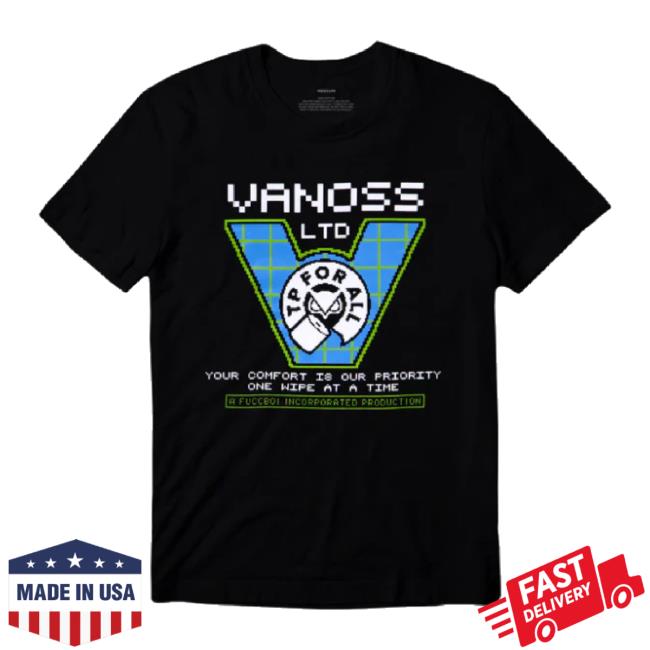 Original Vanoss Tp For All Tee Shirt (Black) Vanoss 3Blackdot Shop