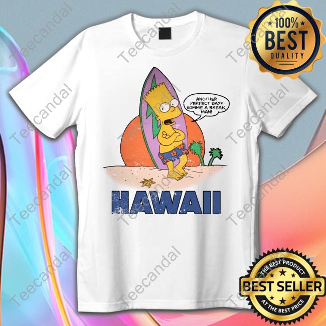 Another Perfect Day Gimme A Break Man Hawaii Tee Shirt