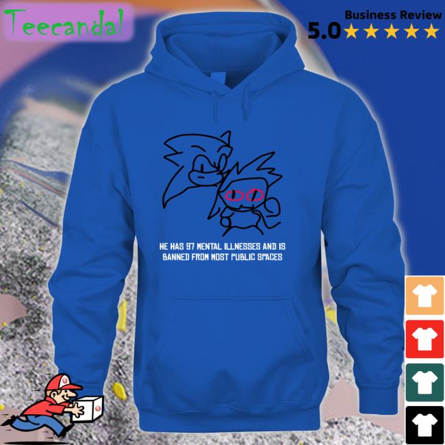 GamesCage - Hype Guy He Has 97 Mental Illnesses And Is Banned From Most Public Spaces Tee Shirt