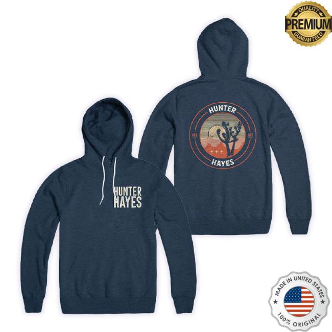 Original Hunter Hayes Merch Store Red Sky Badge New Shirt Hunter Hayes Shop