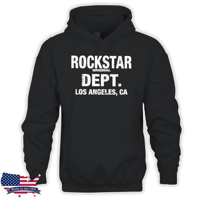 Official Rockstar Original Dept Los Angeles Ca Long Sleeve Shirt