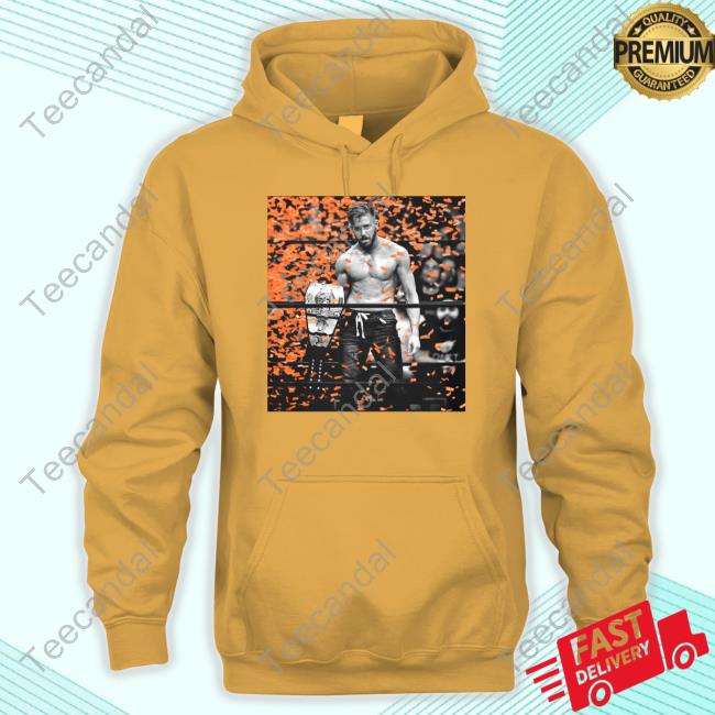 Orange Cassidy Confetti Hooded Sweatshirt