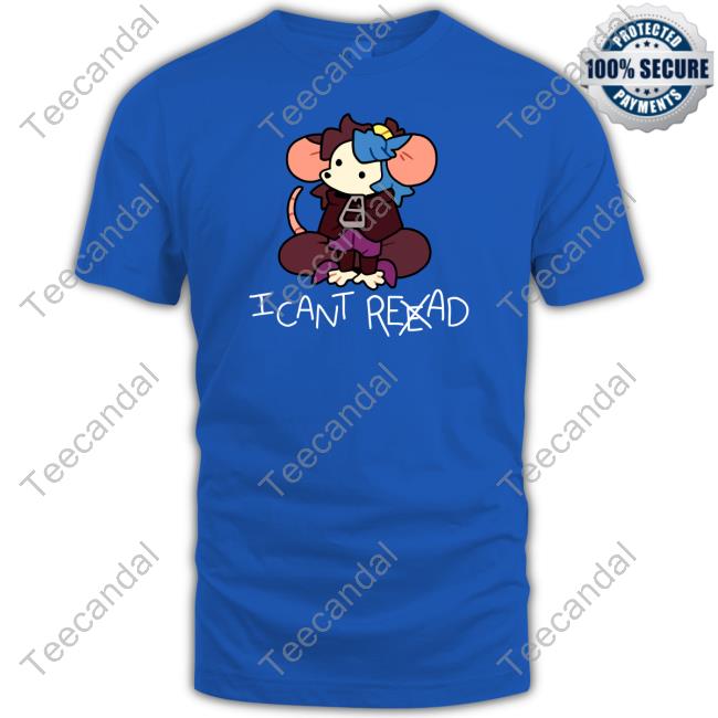Ratssmp I Can't Read Shirt