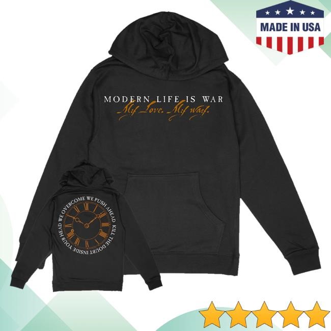 Deathwish Store Merch Shop Official Modern Life Is War First And Ellen T Shirt