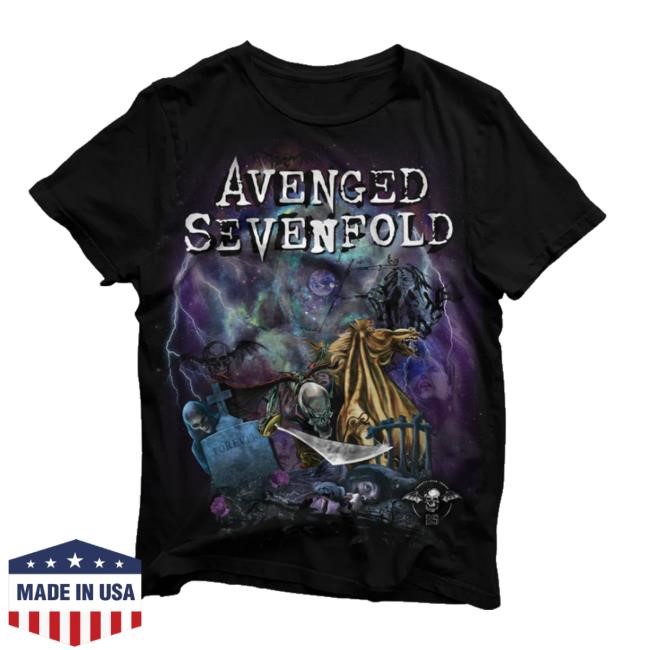 A7x World Merch A7x Legacy 25Th Anniversary Twill Cap Hat Avenged Sevenfold Merch