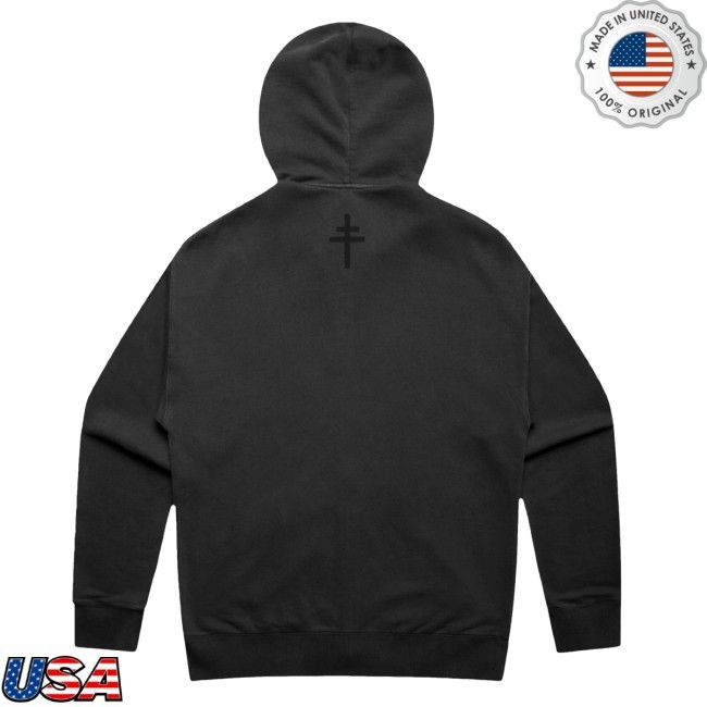 Trending President Merch Icon Hoodie Faded Black
