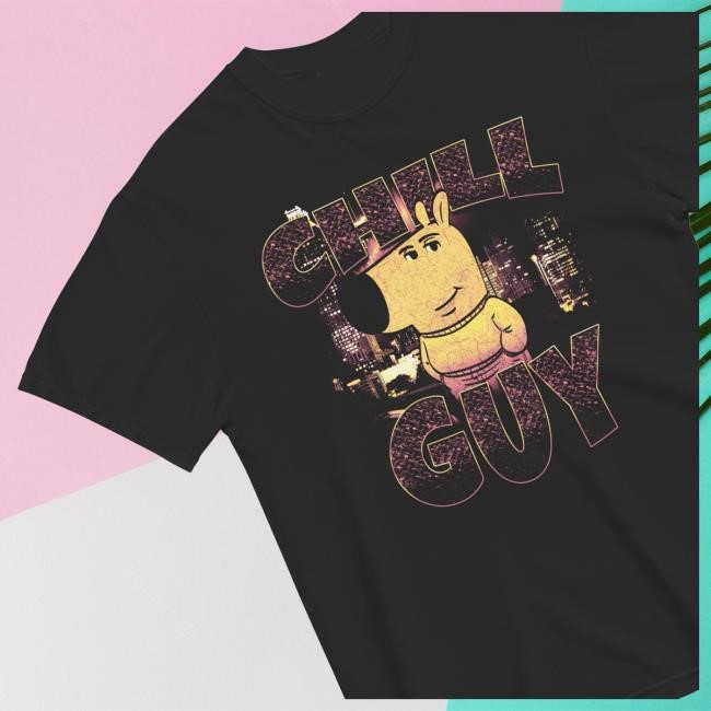 Chillguy Merch Shop Store Official Chill Guy Big City Tee Shirt