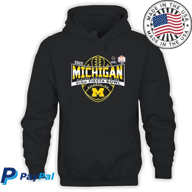 University Of Michigan 2022 Vrbo Fiesta Bowl Bound Hoodie