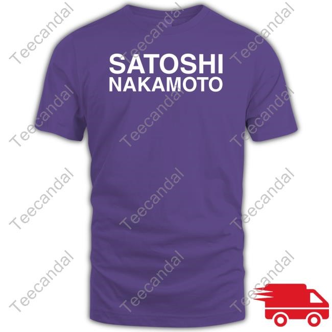 Satoshi Nakamoto Long Sleeve T Shirt