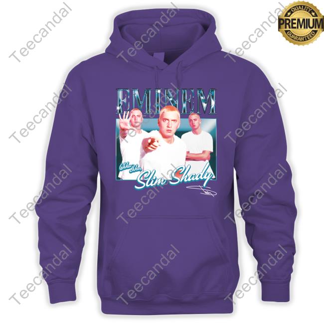 Eminem Shop Eminem Chka Chka Slim Shady Hoodied Sweatshirt