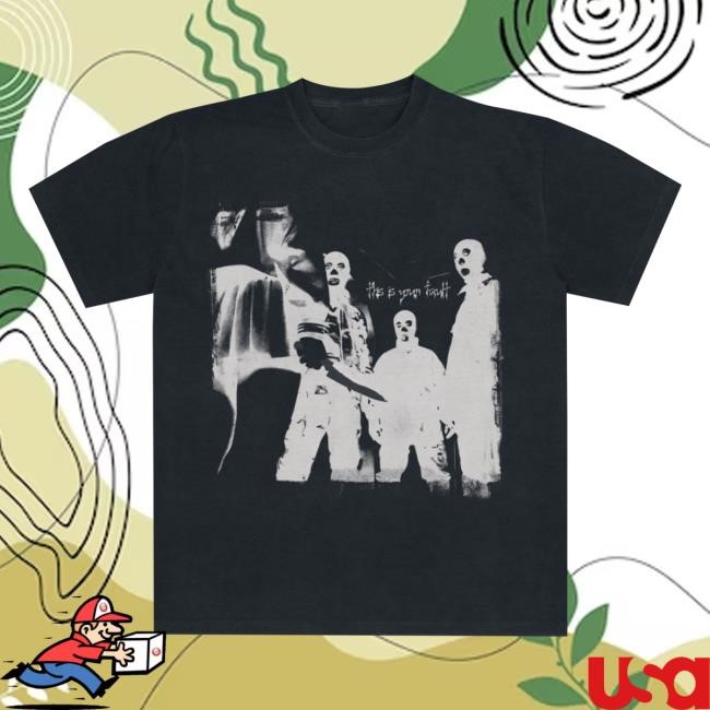 Thxsomch Merch Store Shop This Is Your Fault Navy Tee Shirt
