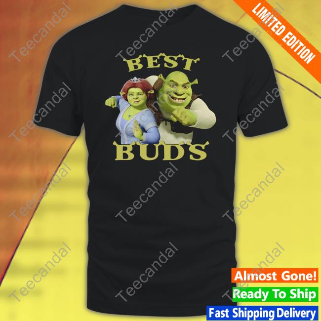 Shrek Fiona And Shrek Best Buds Long Sleeve Tee