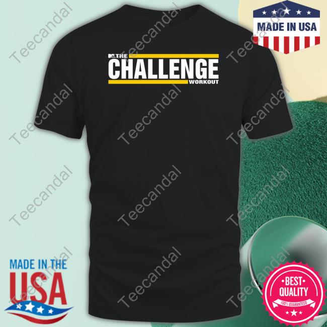 Joseph Abdin Wearing The Challenge Workout Tee