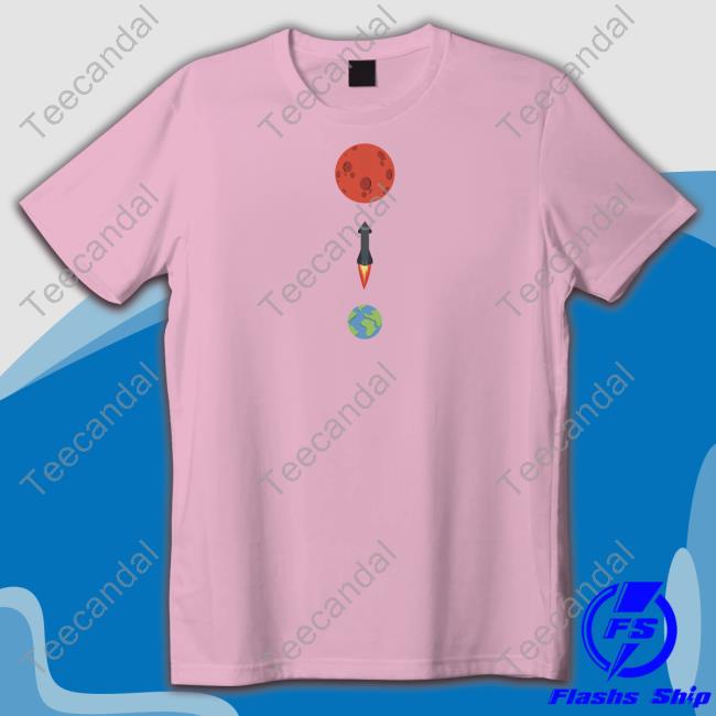 Teslaconomics Merch Starship To Mars Shirts