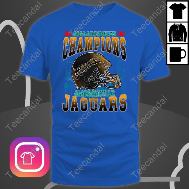 2022 Afc South Division Champs Jacksonville Jaguars Shirt