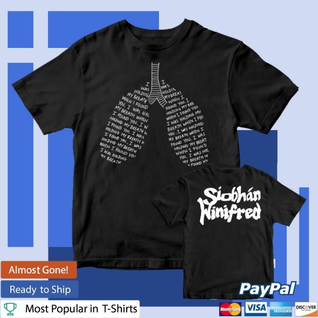 Siobhán Winifred Merch Lungs Lyric Classic Shirt With Logo Back Print - Hand Drawn Design By Siobhán